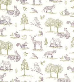 New Forest Fabric by Studio G Natural New Forest Fabric by Studio G Natural