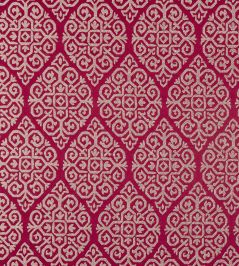 Zari Fabric by Clarke & Clarke Berry Zari Fabric by Clarke & Clarke Berry