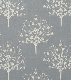 Bowood Fabric by Clarke & Clarke Chambray Bowood Fabric by Clarke & Clarke Chambray