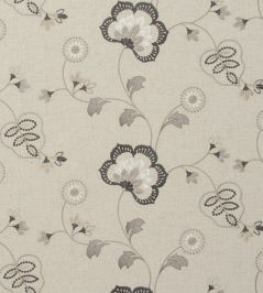 Chatsworth Fabric by Clarke & Clarke Charcoal Chatsworth Fabric by Clarke & Clarke Charcoal