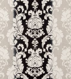 Camelia Fabric by Clarke & Clarke Raven Camelia Fabric by Clarke & Clarke Raven