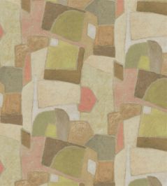 Clay Collage Fabric by Designers Guild Terracotta Clay Collage Fabric by Designers Guild Terracotta