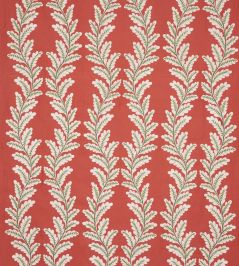 Clement Fabric by Colefax And Fowler Red Clement Fabric by Colefax And Fowler Red