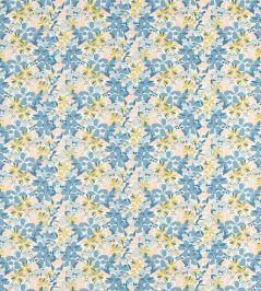 Clementine Fabric by Clarke & Clarke Denim Clementine Fabric by Clarke & Clarke Denim