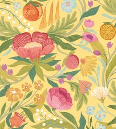 Clementine Wallpaper by Ohpopsi Marigold Clementine Wallpaper by Ohpopsi Marigold