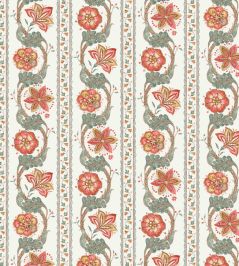 Clermont Fabric by Nina Campbell Red Clermont Fabric by Nina Campbell Red