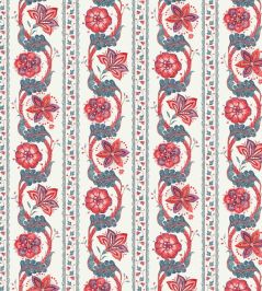Clermont Fabric by Nina Campbell Deep Red Clermont Fabric by Nina Campbell Deep Red