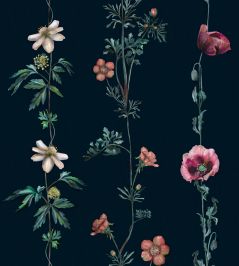 Climbing Flowers Wallpaper by Coordonne Marine Climbing Flowers Wallpaper by Coordonne Marine