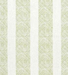 Clipperton Stripe Fabric by Anna French Green Clipperton Stripe Fabric by Anna French Green