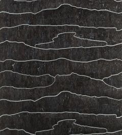 Cloud Mosaic Wallpaper by Thibaut Black Silver Cloud Mosaic Wallpaper by Thibaut Black Silver