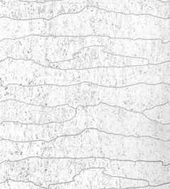 Cloud Mosaic Wallpaper by Thibaut White Silver Cloud Mosaic Wallpaper by Thibaut White Silver