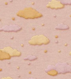 Cloud Quilt Wallpaper by Eijffinger Rhubarb and Custard Cloud Quilt Wallpaper by Eijffinger Rhubarb and Custard