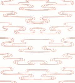 Cloudwater Wallpaper by Anna French Blush Cloudwater Wallpaper by Anna French Blush