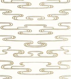 Cloudwater Wallpaper by Anna French Metallic Gold Cloudwater Wallpaper by Anna French Metallic Gold