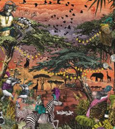 Club Safari Wallpaper by Brand McKenzie Sunset Club Safari Wallpaper by Brand McKenzie Sunset