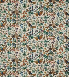 Cluny Fabric by Sanderson Cream/Brown Multi Cluny Fabric by Sanderson Cream/Brown Multi