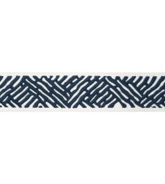 Cobble Hill Tape Trimming by Thibaut Navy Cobble Hill Tape Trimming by Thibaut Navy