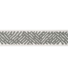 Cobble Hill Tape Trimming by Thibaut Platinum Cobble Hill Tape Trimming by Thibaut Platinum