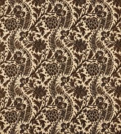 Cochin Fabric by Zoffany Vine Black Cochin Fabric by Zoffany Vine Black