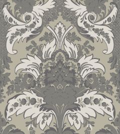 Aldwych Wallpaper by Cole & Son Silver & White Aldwych Wallpaper by Cole & Son Silver & White