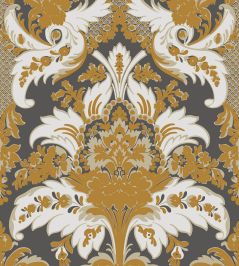 Aldwych Wallpaper by Cole & Son Black & Gold Aldwych Wallpaper by Cole & Son Black & Gold