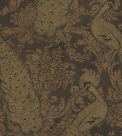 Byron Wallpaper by Cole & Son Black & Gold Byron Wallpaper by Cole & Son Black & Gold