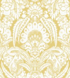 Chatterton Wallpaper by Cole & Son French Yellow & Ivory Chatterton Wallpaper by Cole & Son French Yellow & Ivory