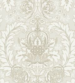 Coleridge Wallpaper by Cole & Son White & Ivory Coleridge Wallpaper by Cole & Son White & Ivory