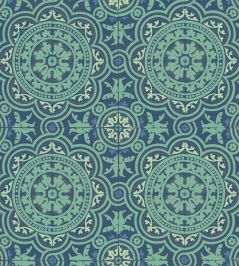Piccadilly Wallpaper by Cole & Son Teal & Gold Piccadilly Wallpaper by Cole & Son Teal & Gold