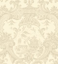 Chippendale China Wallpaper by Cole & Son Cream Chippendale China Wallpaper by Cole & Son Cream