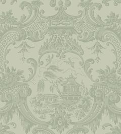 Chippendale China Wallpaper by Cole & Son Olive Chippendale China Wallpaper by Cole & Son Olive