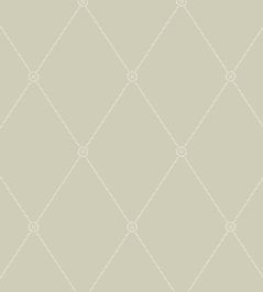 Large Georgian Rope Trellis Wallpaper by Cole & Son Olive Large Georgian Rope Trellis Wallpaper by Cole & Son Olive