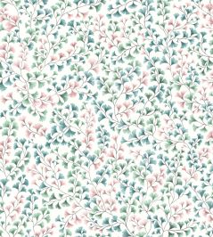 Maidenhair Wallpaper by Cole & Son Petrol, Blush & Mint Maidenhair Wallpaper by Cole & Son Petrol, Blush & Mint