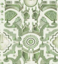 Topiary Wallpaper by Cole & Son Leaf Green Topiary Wallpaper by Cole & Son Leaf Green