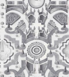 Topiary Wallpaper by Cole & Son Soot Topiary Wallpaper by Cole & Son Soot