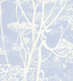 Cow Parsley Wallpaper by Cole & Son Pale Blue Cow Parsley Wallpaper by Cole & Son Pale Blue