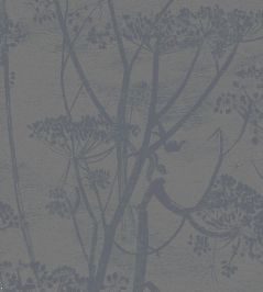 Cow Parsley Wallpaper by Cole & Son Warm Dark Grey Cow Parsley Wallpaper by Cole & Son Warm Dark Grey