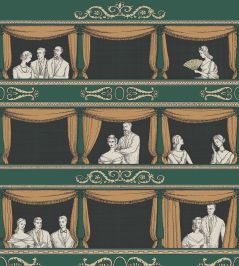 Teatro Wallpaper by Cole & Son Racing Car Green Teatro Wallpaper by Cole & Son Racing Car Green