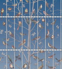 Uccelli Mural by Cole & Son Cerulean Sky Uccelli Mural by Cole & Son Cerulean Sky