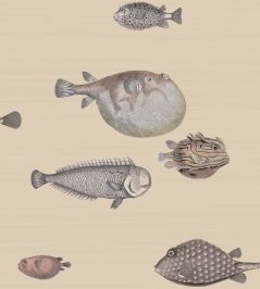 Acquario Wallpaper by Cole & Son Taupe Acquario Wallpaper by Cole & Son Taupe