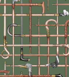 Bastoni Wallpaper by Cole & Son Racing Car Green Bastoni Wallpaper by Cole & Son Racing Car Green