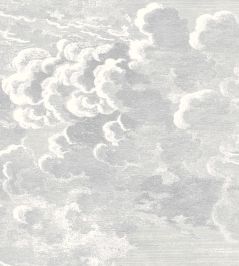 Nuvolette Wallpaper by Cole & Son Soot and Snow Nuvolette Wallpaper by Cole & Son Soot and Snow