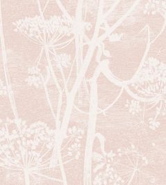Cow Parsley Wallpaper by Cole & Son Pink Cow Parsley Wallpaper by Cole & Son Pink