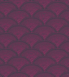 Feather Fan Fabric by Cole & Son Magenta Feather Fan Fabric by Cole & Son Magenta