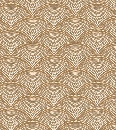 Feather Fan Fabric by Cole & Son Ginger Feather Fan Fabric by Cole & Son Ginger