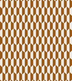 Tile Fabric by Cole & Son Bronze/Cream Tile Fabric by Cole & Son Bronze/Cream