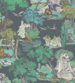 Versailles Grand Fabric by Cole & Son Viridian Versailles Grand Fabric by Cole & Son Viridian