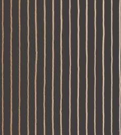 College Stripe Wallpaper by Cole & Son Charcoal/Gold College Stripe Wallpaper by Cole & Son Charcoal/Gold
