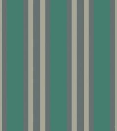 Polo Stripe Wallpaper by Cole & Son Teal/Gilver Polo Stripe Wallpaper by Cole & Son Teal/Gilver