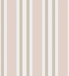 Polo Stripe Wallpaper by Cole & Son Soft Pink Polo Stripe Wallpaper by Cole & Son Soft Pink